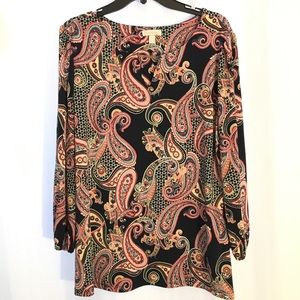 Pretty paisley print top